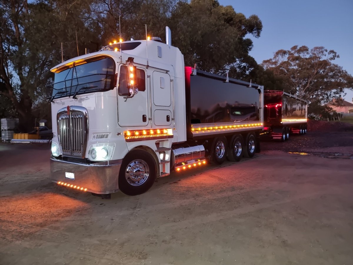 23.03.21 Tiedeman - Kenworth Tipper Truck & Trailer (97759) 4